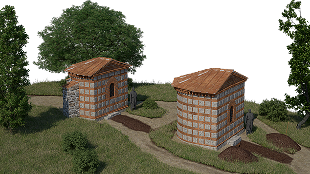 XIX. és XX. számú sírkamrák